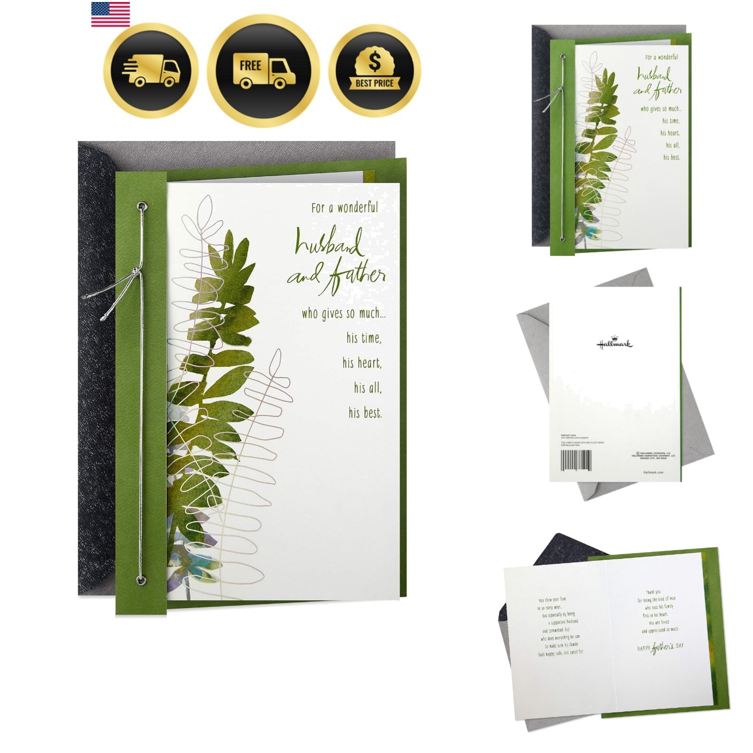 Father’s Day Card for Husband For A Wonderful Husband And Father