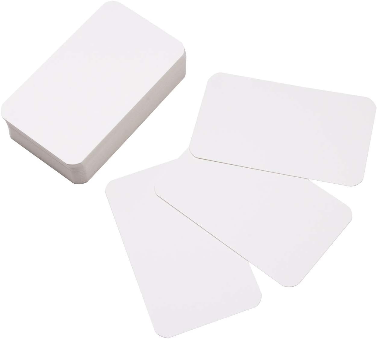 Small Blank Paper Message Note Business Cards Mini Greeting Place Name Vocabu…