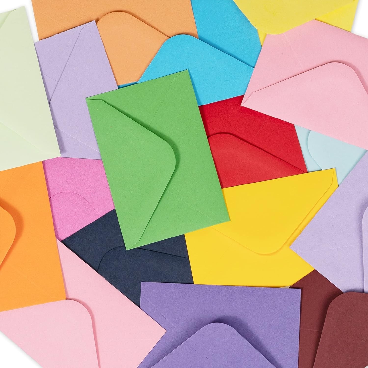 160-Count Colored Mini Envelopes – Perfect for Gifts & Events, 4×2.7 Inches