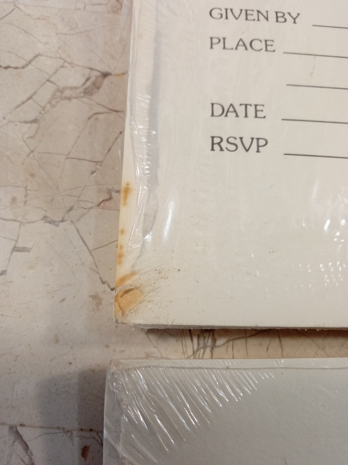 Vtg Sandra Boynton Merry Christmas 16 Party Invitations Recycled Paper 1980s – B