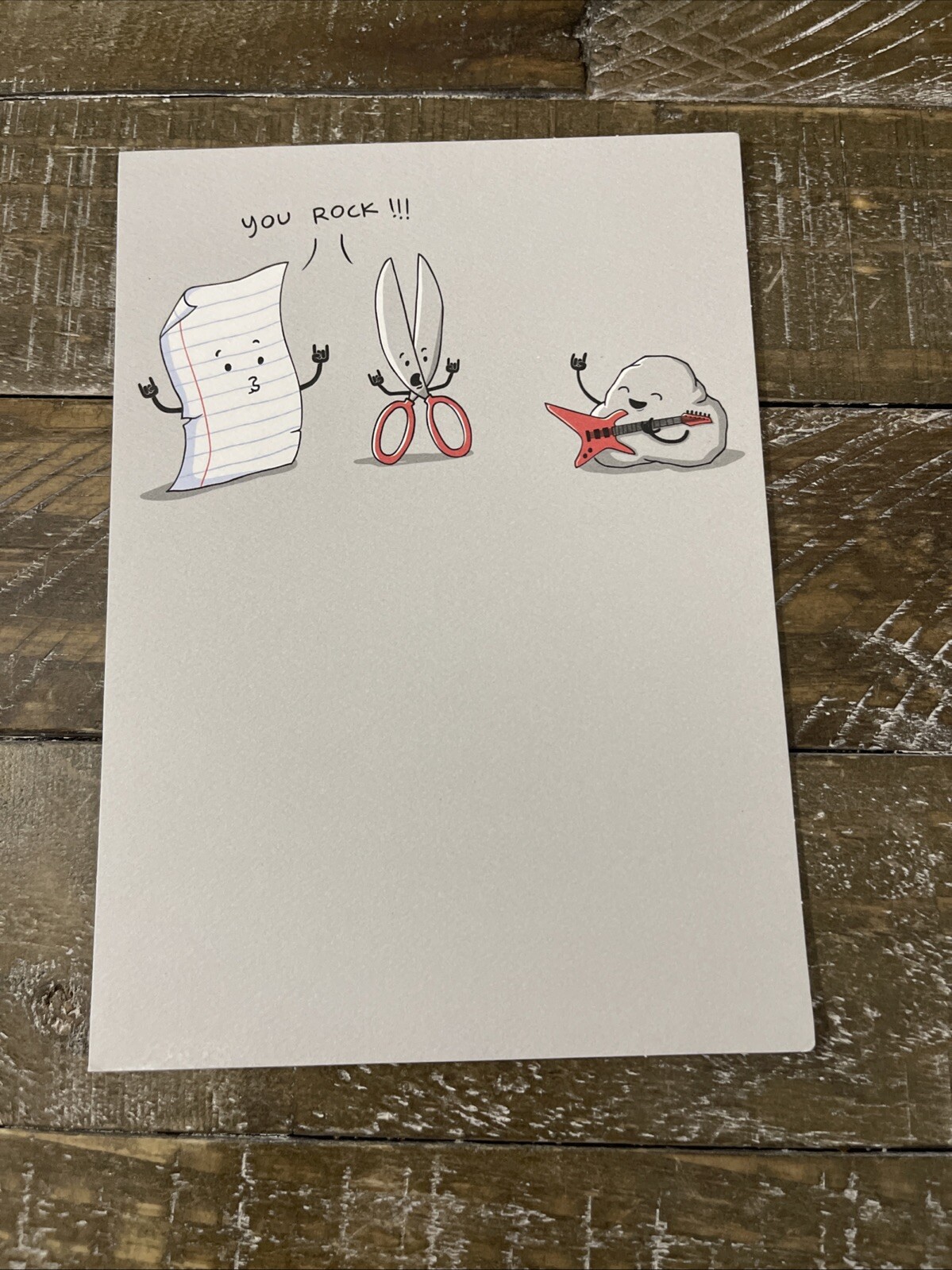 Recycled Paper Greetings Birthday Card You Rock