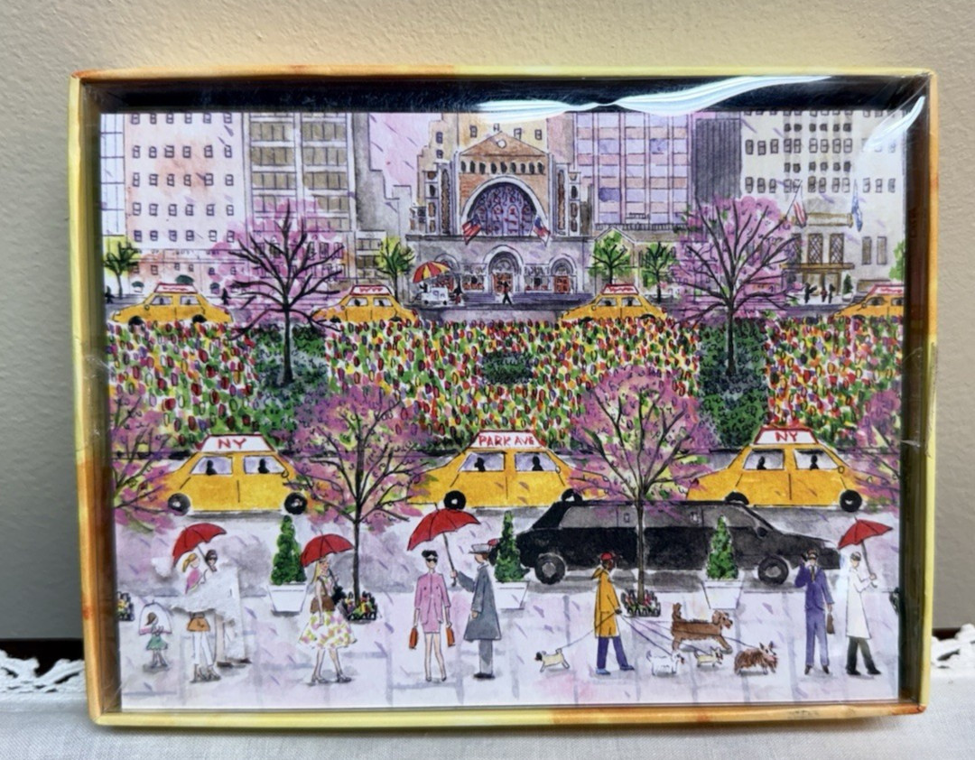 New York in Four Seasons Note Cards by Michael Storrings – New Open Box