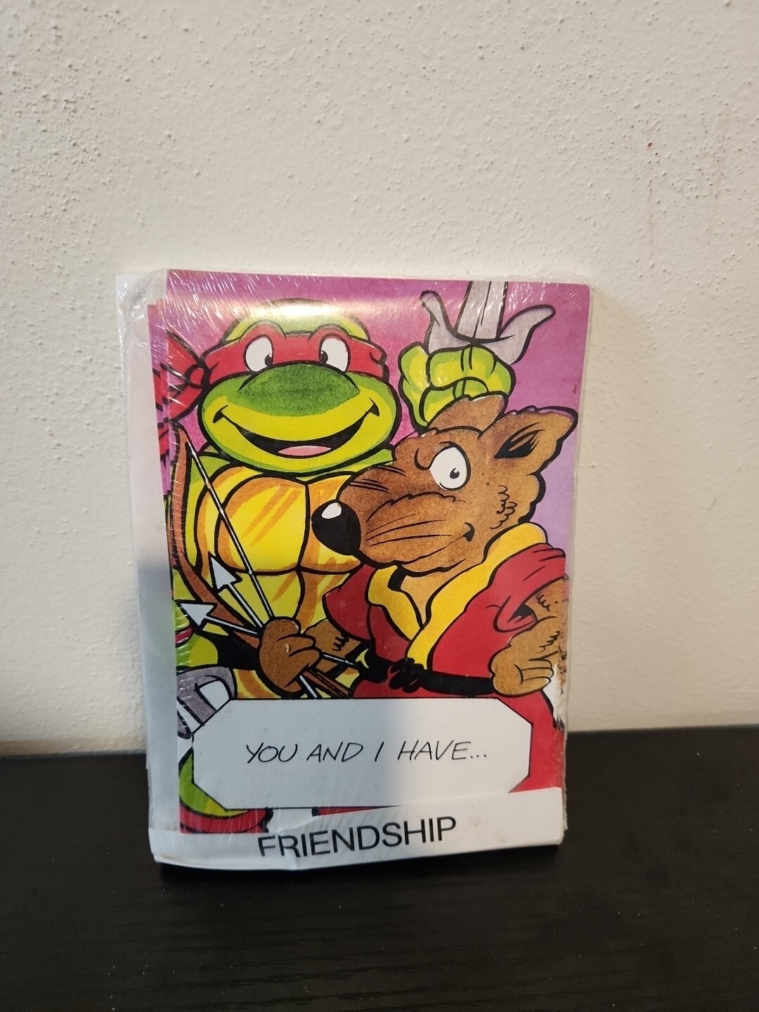 Vintage Teenage Mutant Ninja Turtles Tmnt Friendship Cards 10 Pack Sealed 1989