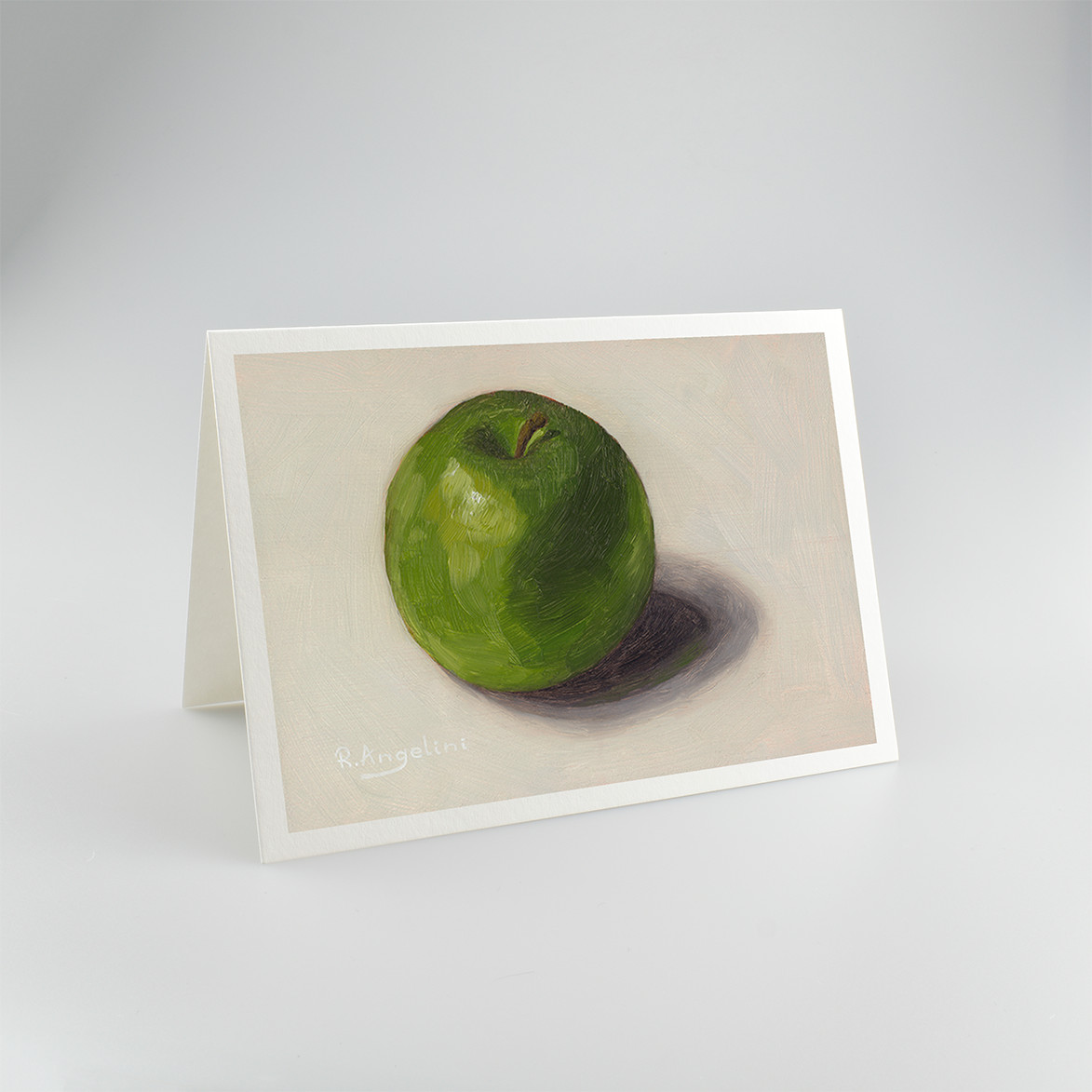 Green Apple 2 – A5 Blank Greetings Cards