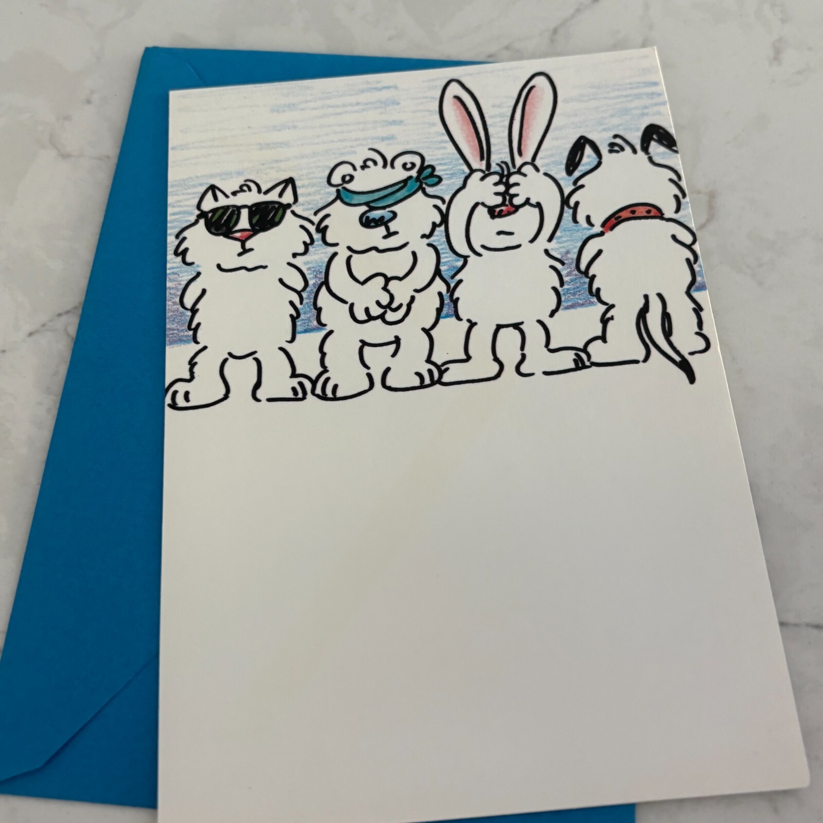 Hallmark None of Us Wants to See Go Message Greeting Card with Envelope