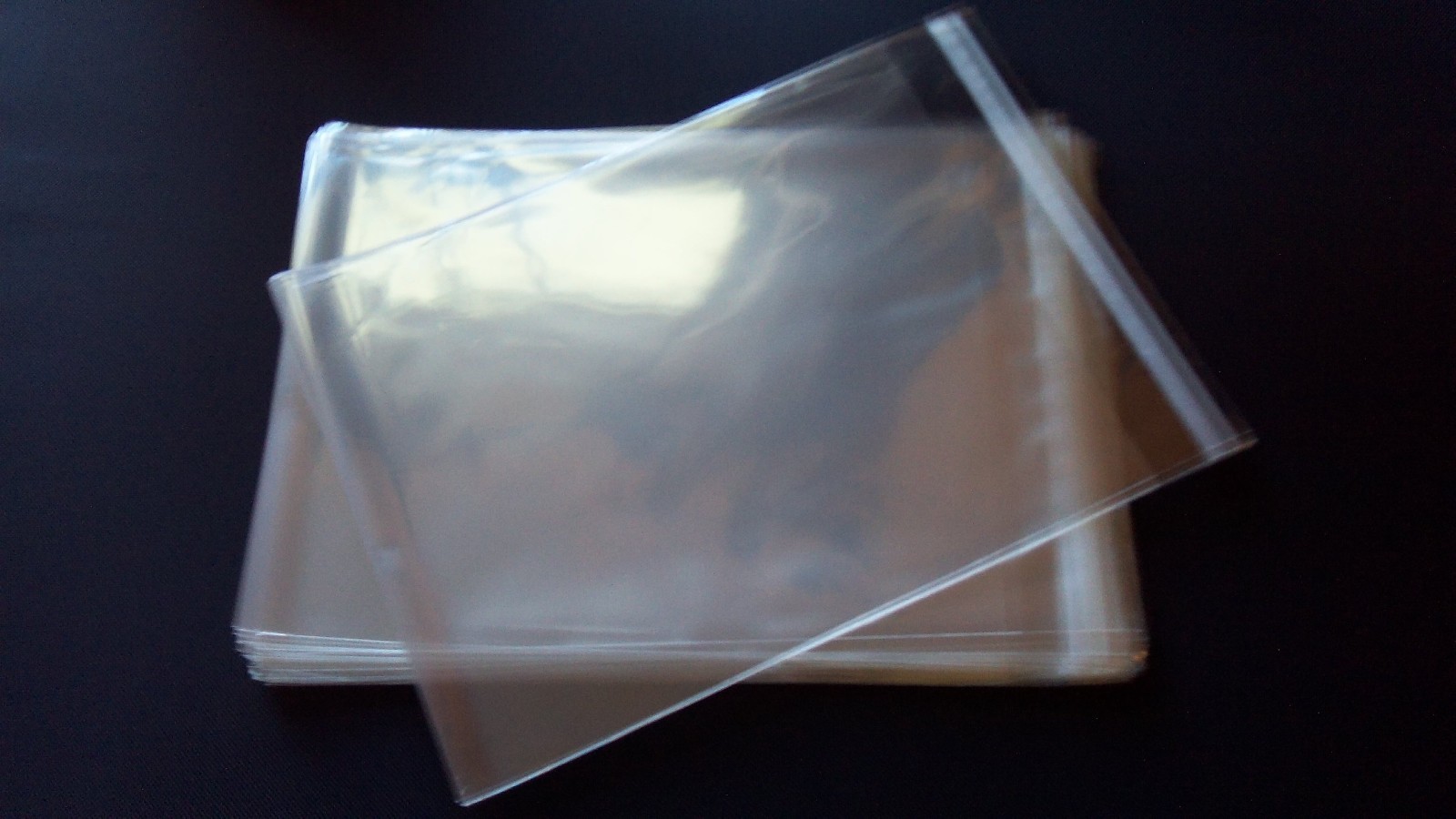 300 4-5/8 x5-3/4 (A2+) Card Resealable Cello Sleeves Cellophane Bags Envelopes