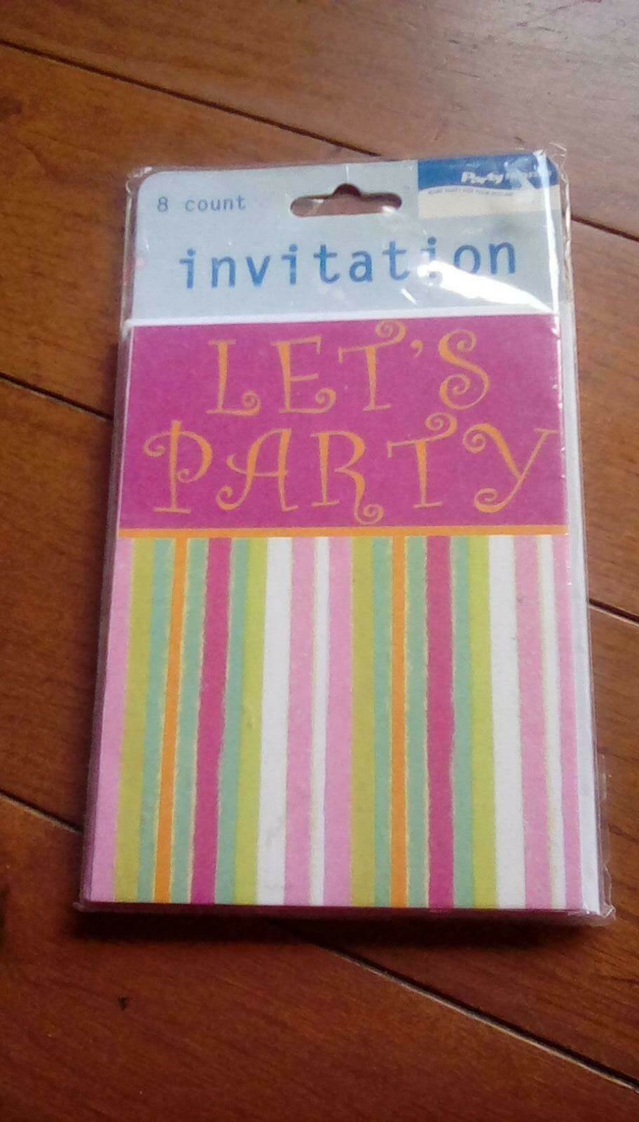 Let’s Party Invitations