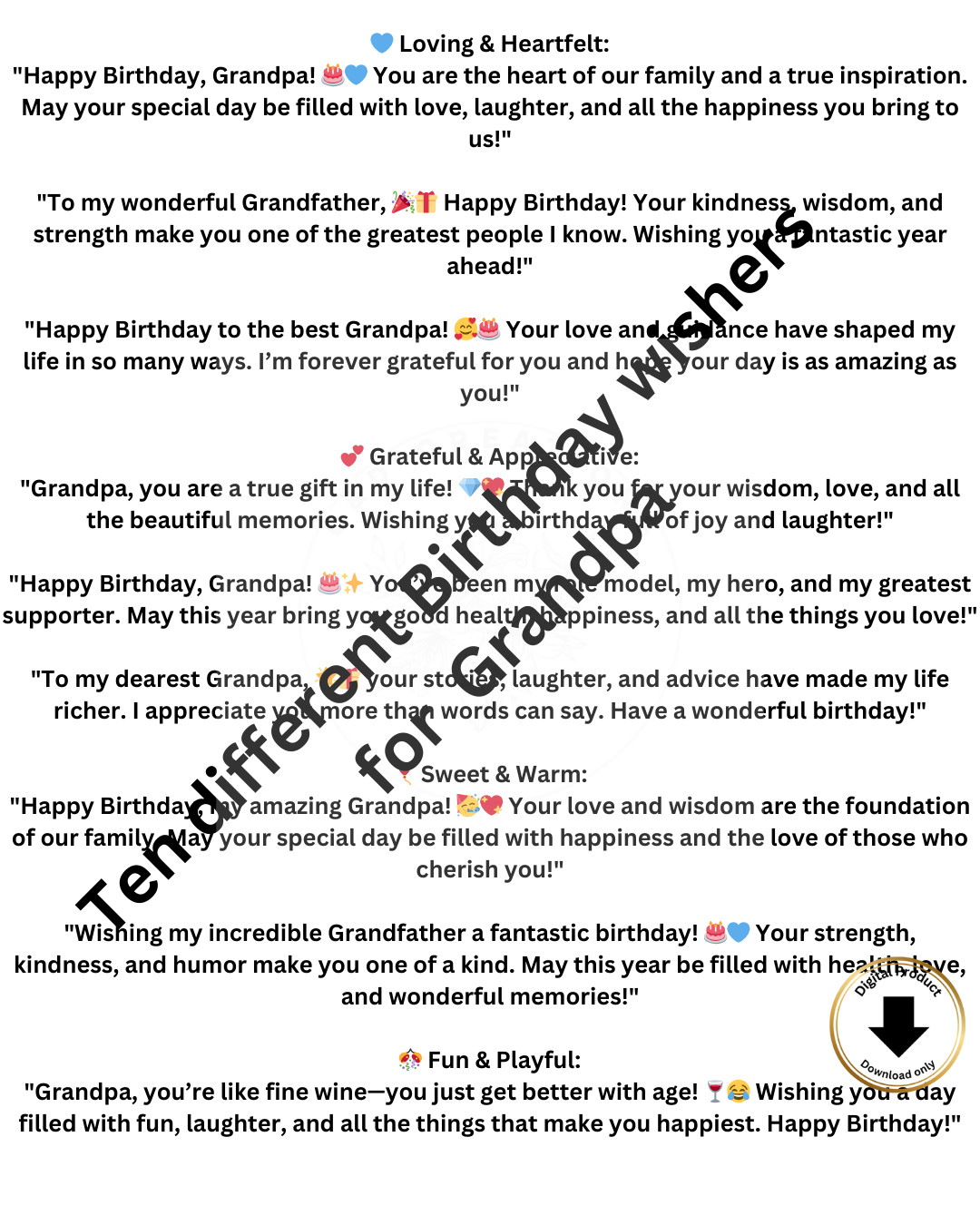 New Digital Birthday Card Printable