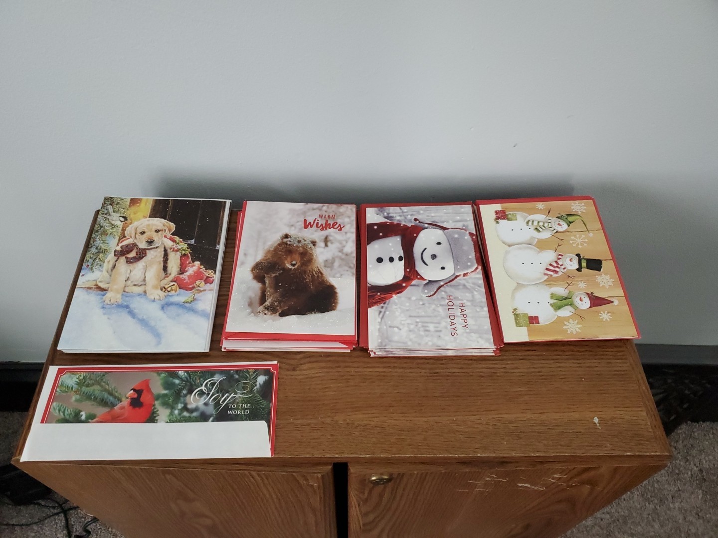 Assortment Of Holiday Greeting Christmas Cards – Less Than $1.00 Per Card.