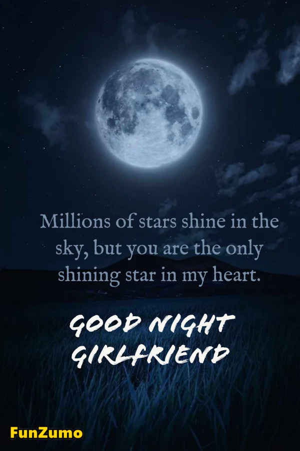 Sweet Good Night Messages for Your Girlfriend 3