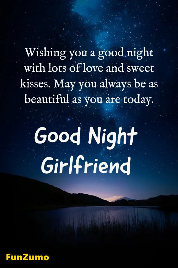 Sweet Good Night Messages for Your Girlfriend 5