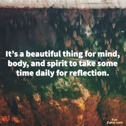 daily reflection quotes