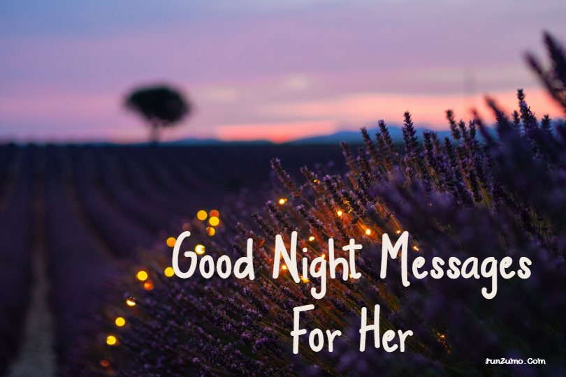 Good night quotes for her