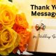 Thank You Notes for Wedding Gifts What to Write Wedding Thank You Card Messages