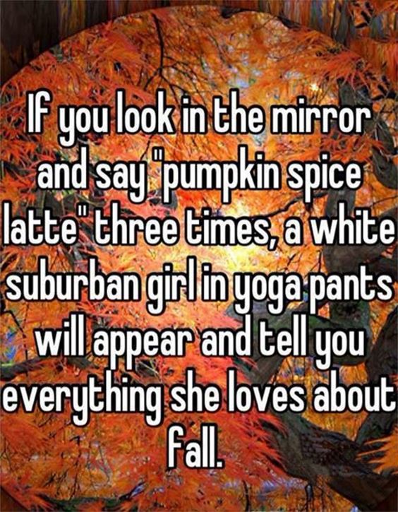 fun pumpkin girl meme Pumpkin Spice Memes And Quotes