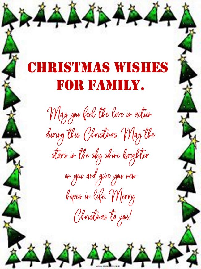 merry christmas family and friends quotes for merry christmas blessings