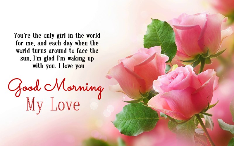 Love Good Morning Quotes Romantic Heart Touching Morning Love Images