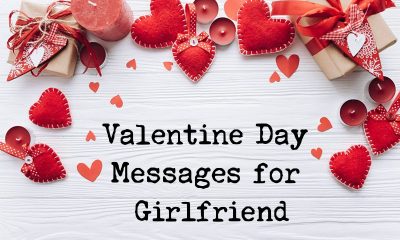 Short and Best Valentine Day Messages for Girlfriend | valentines day images, valentines day, happy valentine's day quotes