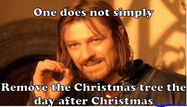 One does not simply Merry christmas Meme