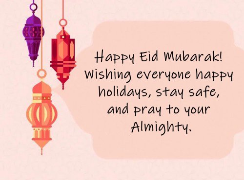eid mubarak greetings for wife and messages for husband