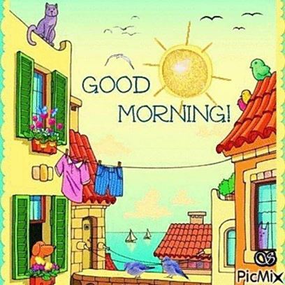 Cartoon Good Morning Wishes Images Pics photo Download