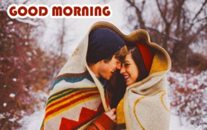 good morning snowy day and winter good morning gif