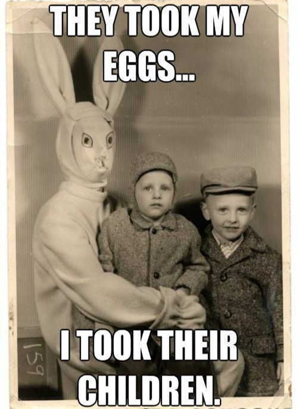funny easter bunny memes and naughty easter bunny quotes