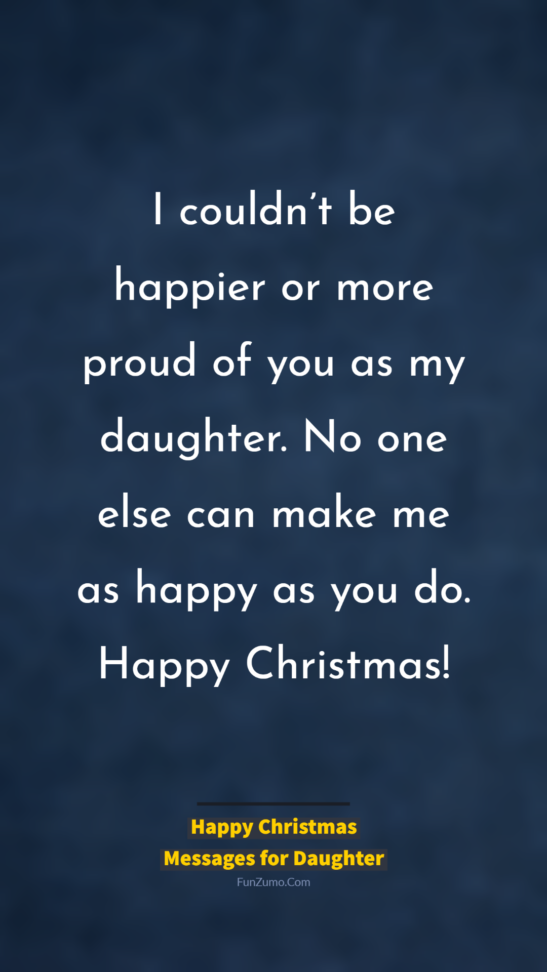 heartwarming christmas messages for daughter from mother and dad