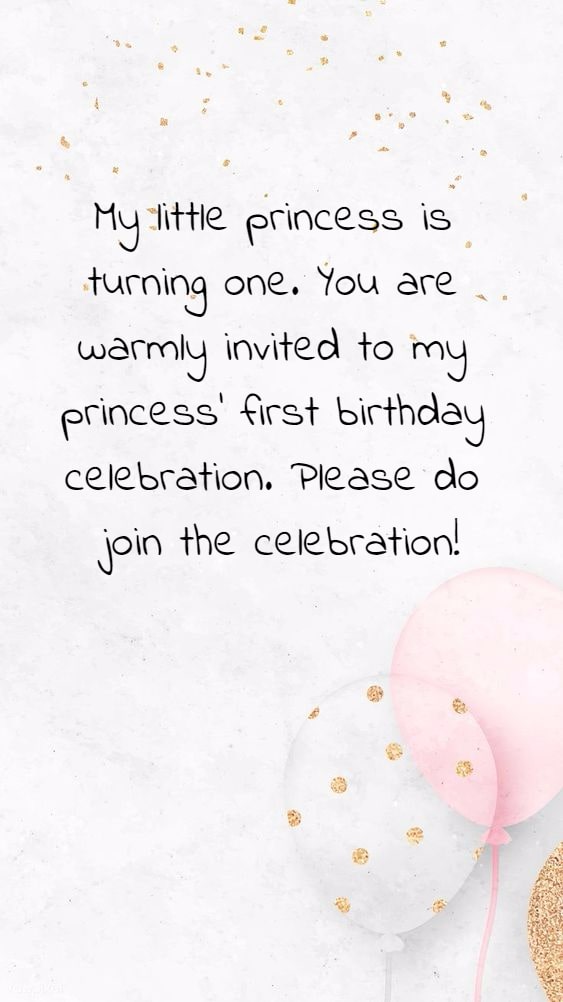 first birthday and dedication invitation wording