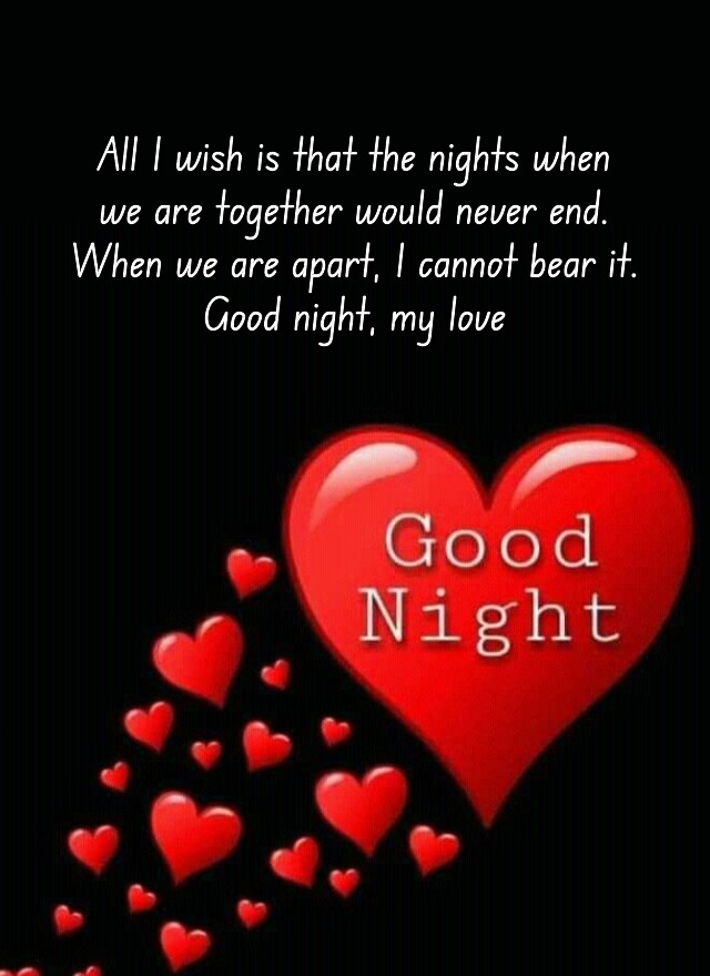 Good Night Sweet Dreams Wish