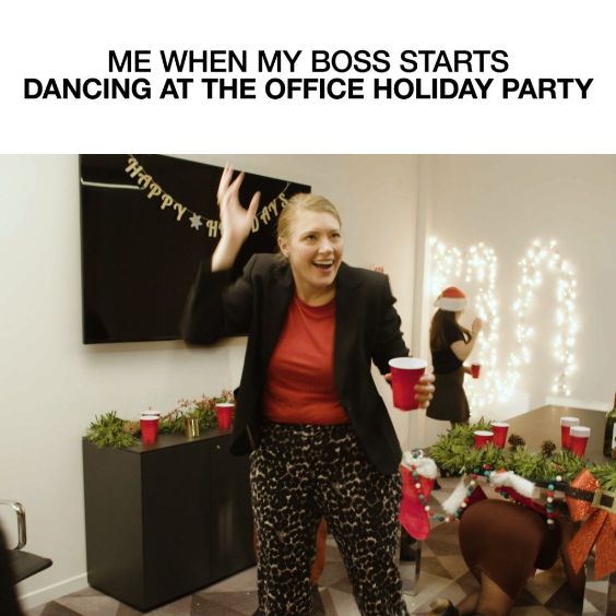 out of office christmas memes